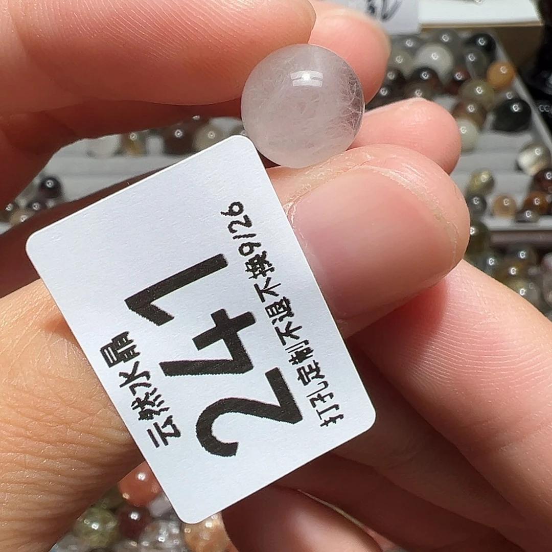 水晶未镶嵌珠宝半成品