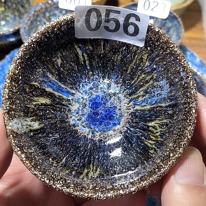 茶盏龙窑柴烧柴烧落灰