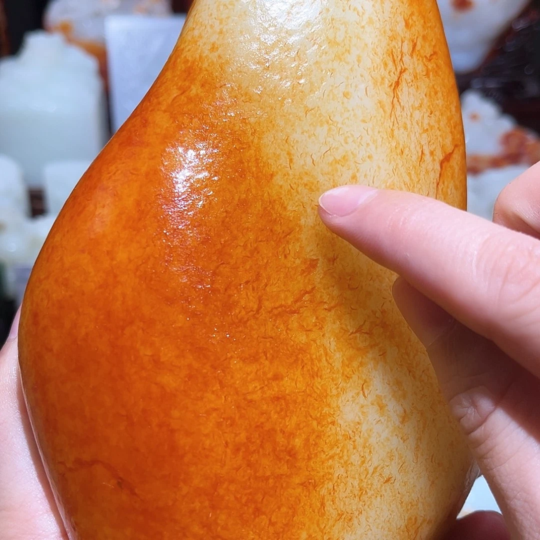 路***途和田玉（糖玉）未镶嵌挂件