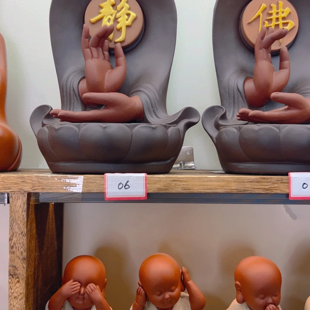 寂***鳅紫砂茶宠紫砂静佛倒流香发样品