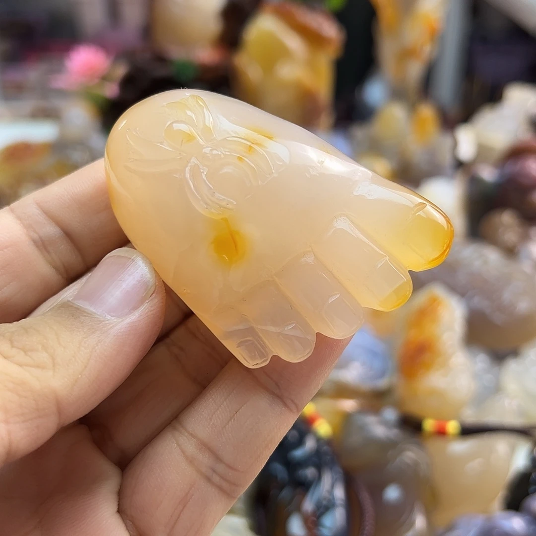 玛瑙/玉髓合金颈饰