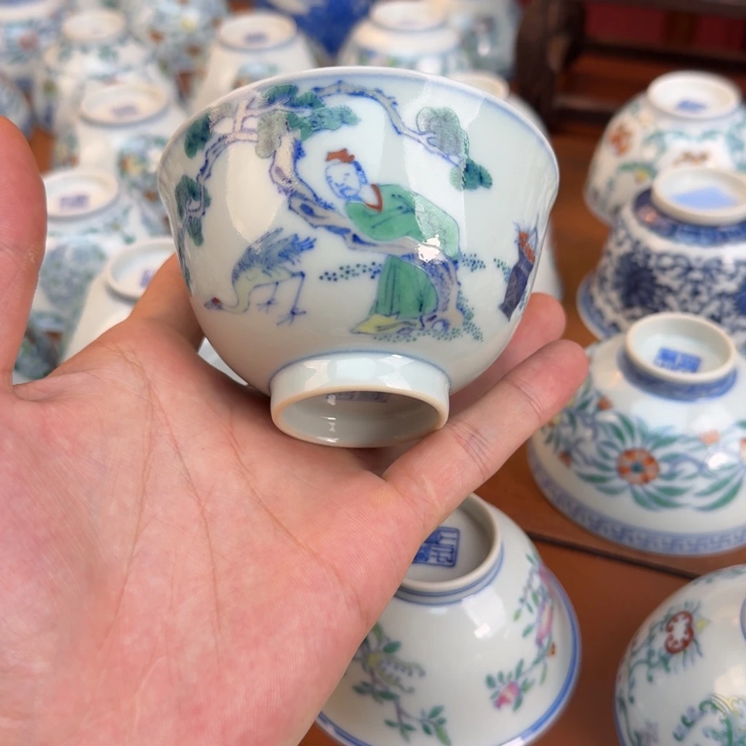 高***…摆件景德镇瓷器手工手绘