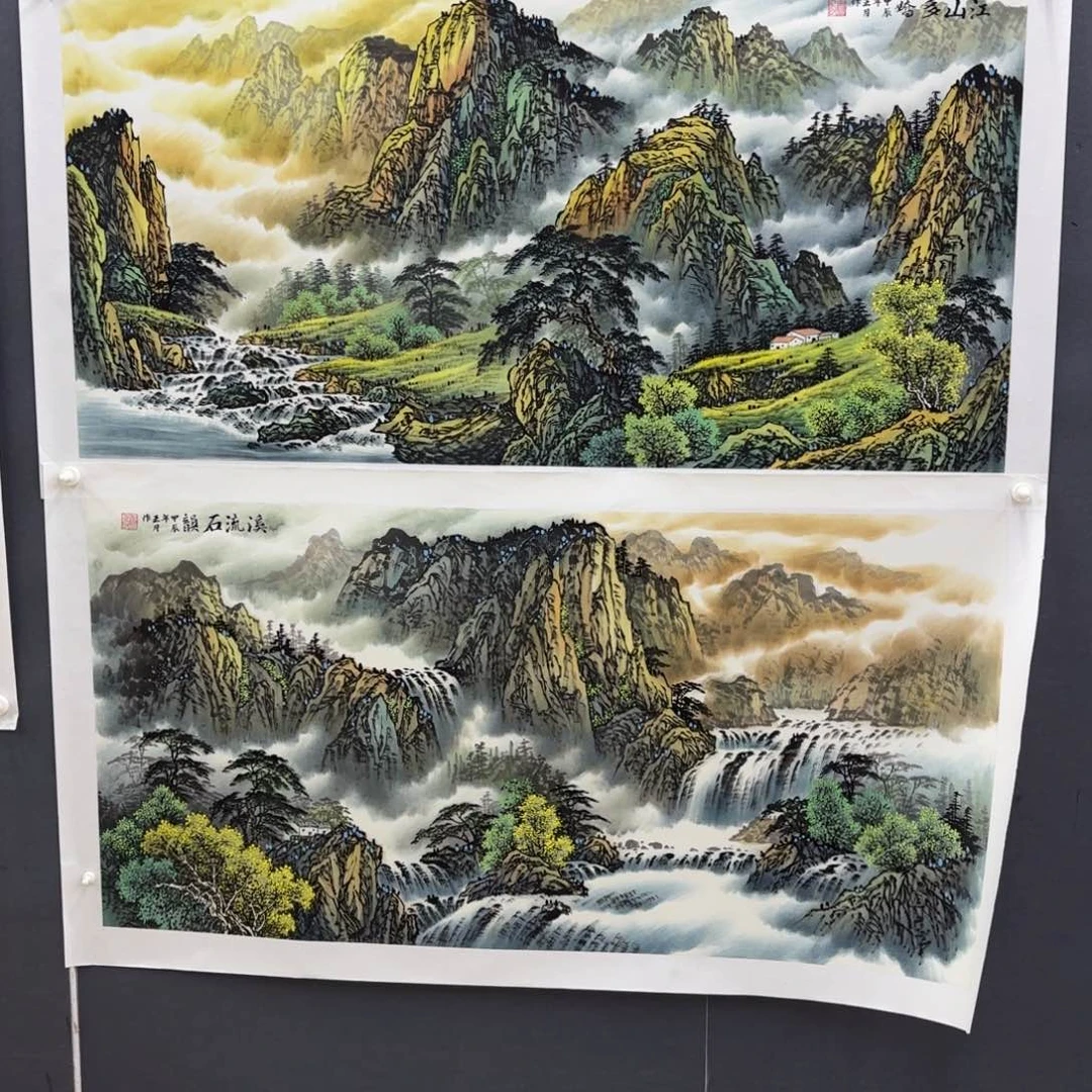 国画佛**相王月四尺李欣主播