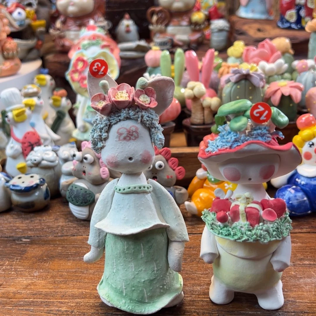 听****音小镇青花每日有新品