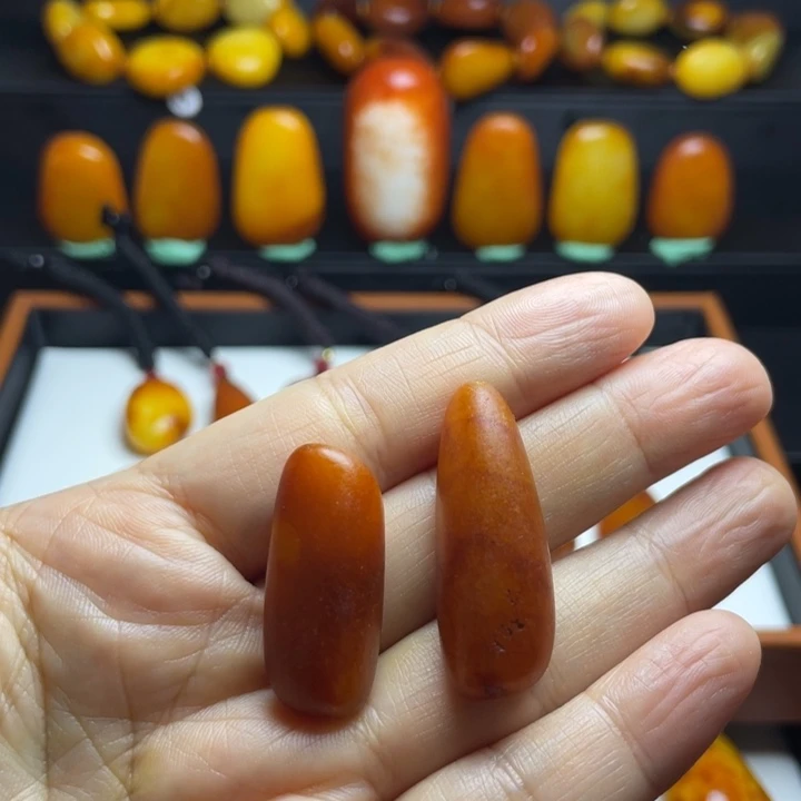 和田玉（糖玉）未镶嵌颈饰