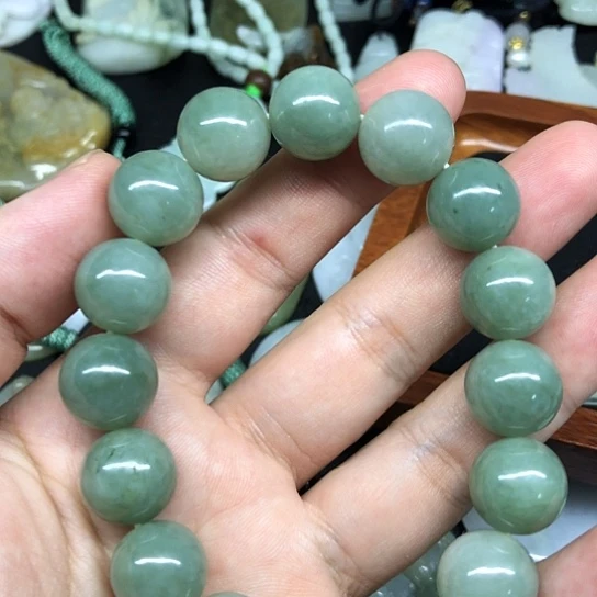 翡翠散珠缅甸翡翠A货