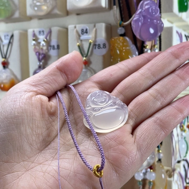 玛瑙/玉髓颈饰未镶嵌时***道