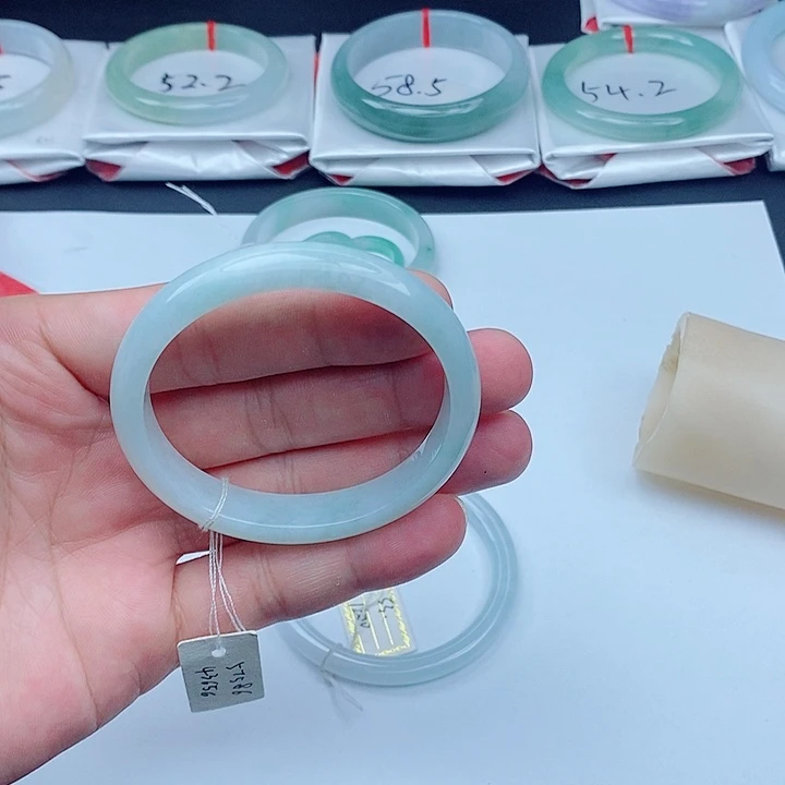 翡翠手镯未镶嵌56-57贵妃