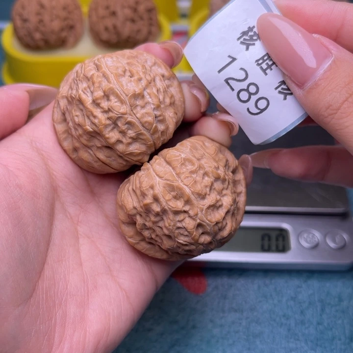 把件文玩核桃南瓜墩44.1289