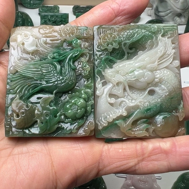 独山玉未镶嵌吊坠(不含链)