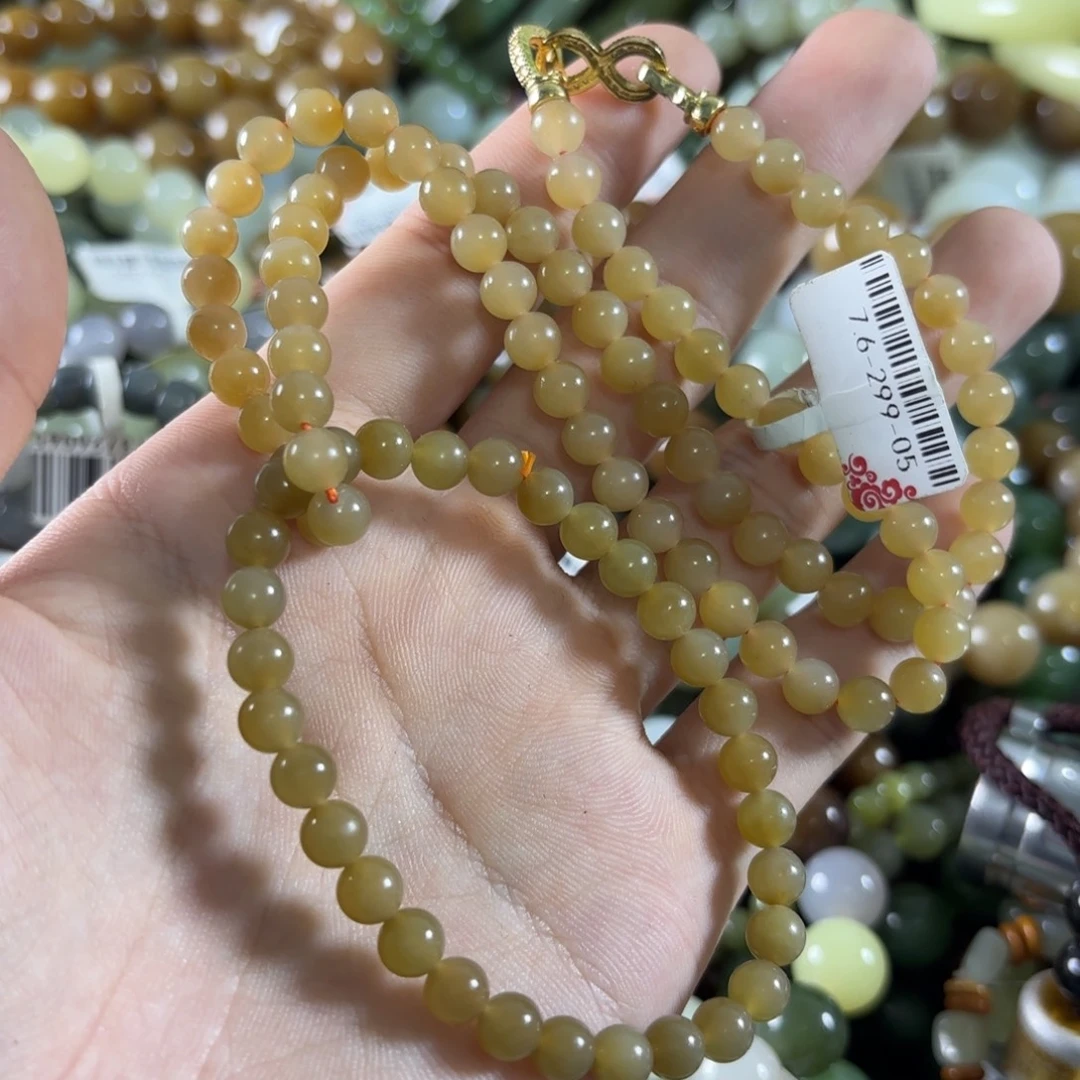 和田玉未镶嵌手链223