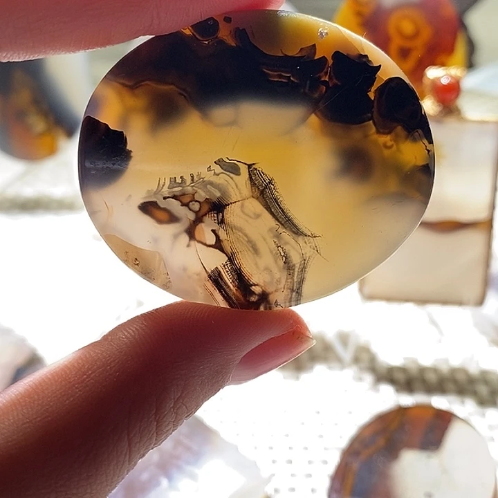 玛瑙/玉髓未镶嵌颈饰