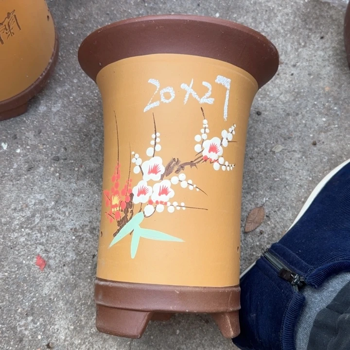 紫砂花盆特价清仓