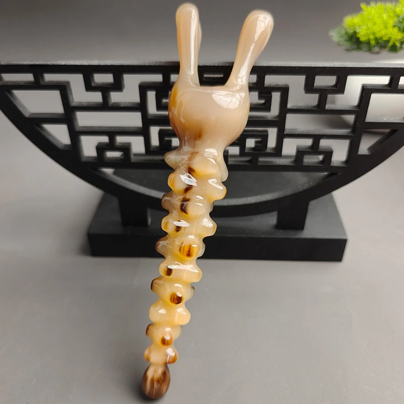 精品老牛角海参鼻刮按摩梳美鼻刮鼻子刮眼周刮耳朵疏通经络按摩手