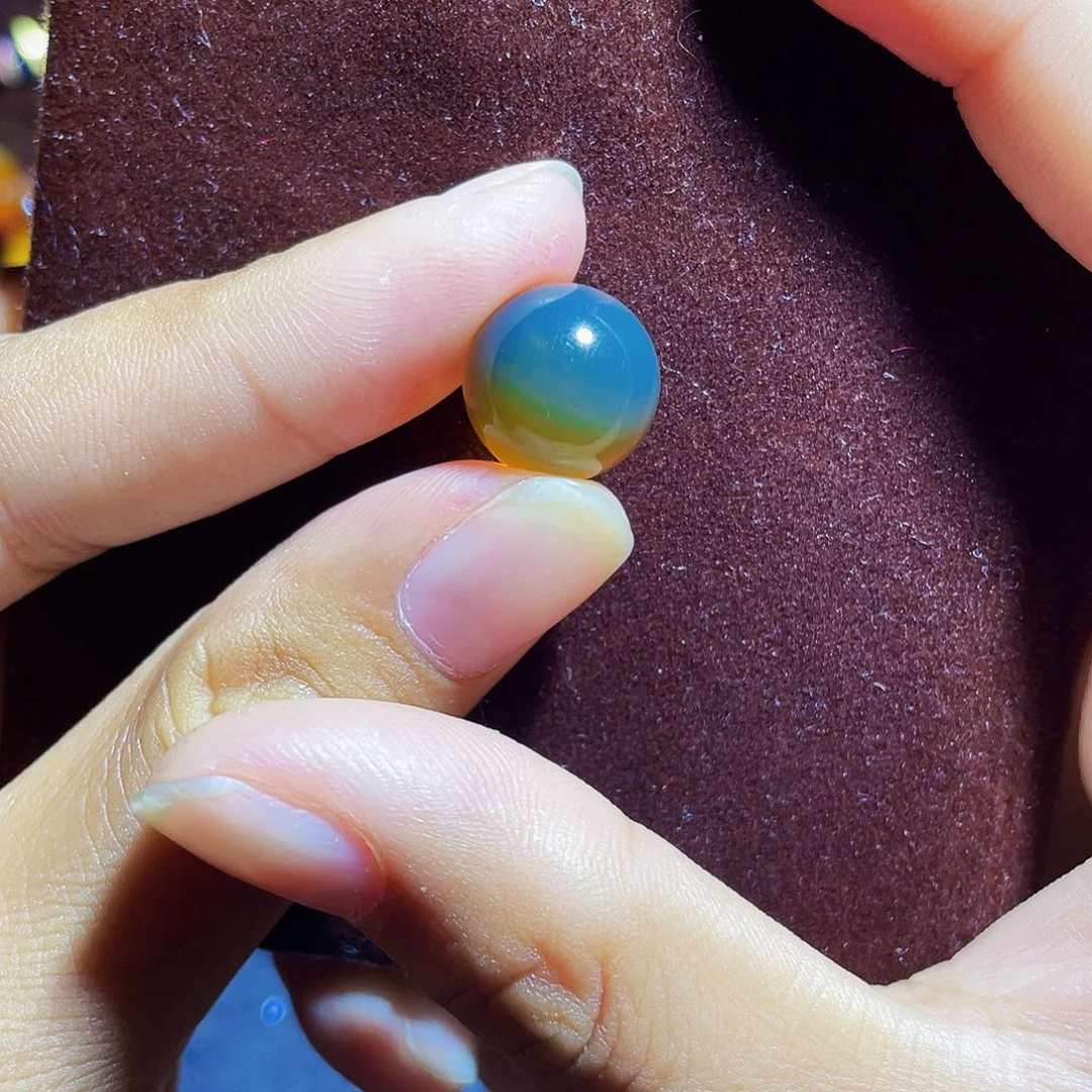 蓝珀裸石未镶嵌颐**檀茶色