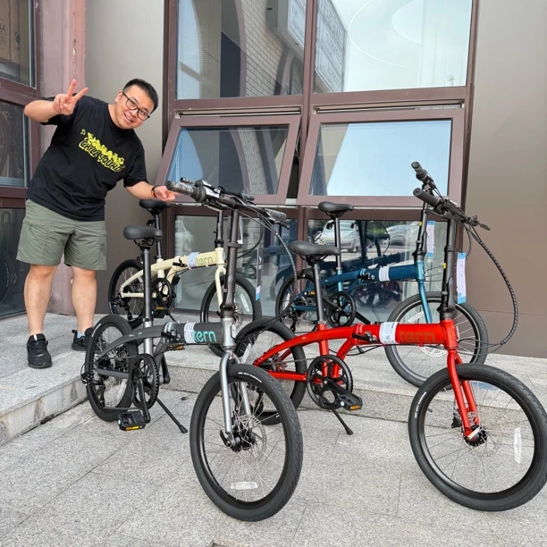 燕鸥Tern Link B8自行车成人超轻便携变速折叠车20寸可放后备箱