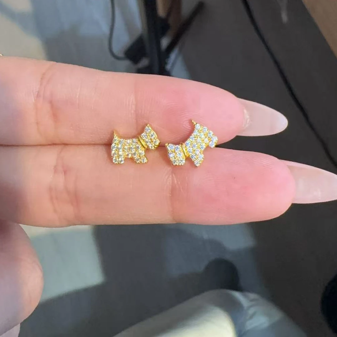 足金精品工艺耳饰