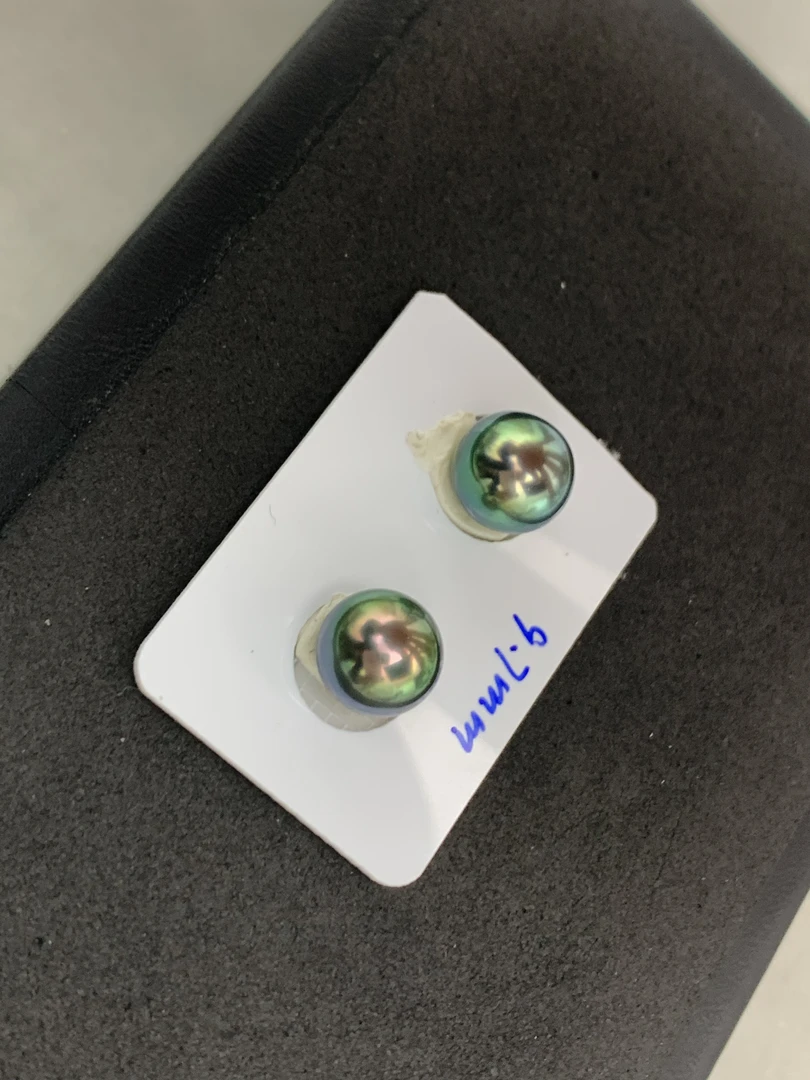 大溪地黑珍珠孔雀绿