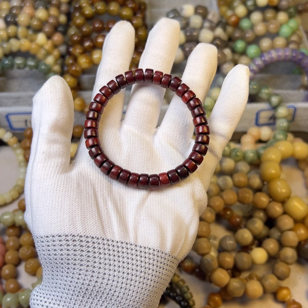 菩提根/象牙果手串血檀药片卡7.8