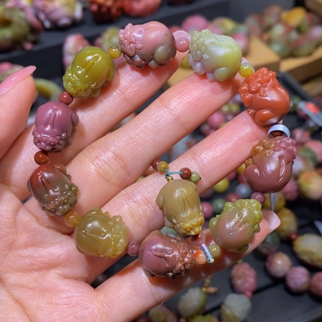 【闪购商品】玛瑙/玉髓手串未镶嵌盐源玛瑙