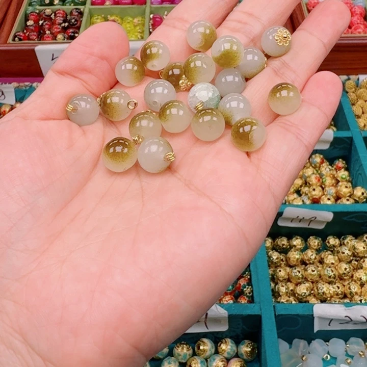 非遗传承铜扣圆珠扣