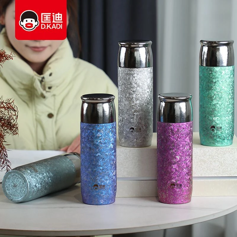 匡迪金立磁吸礼盒款纯钛保温杯焖白茶陈皮必备送领导男女车载情侣