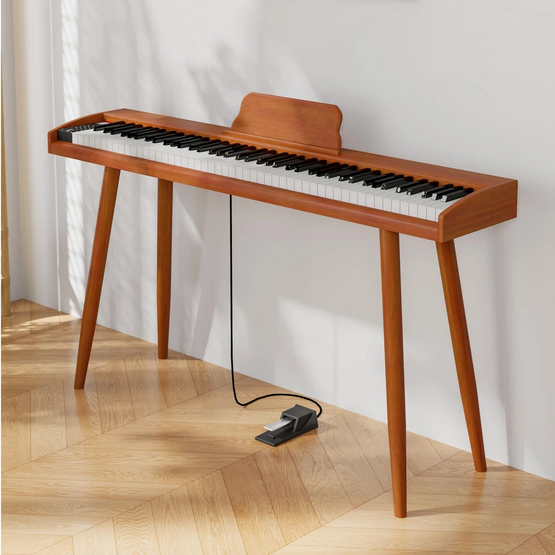 新颂多功能便携式88键重锤电钢琴成人儿童通用家庭零基础练习