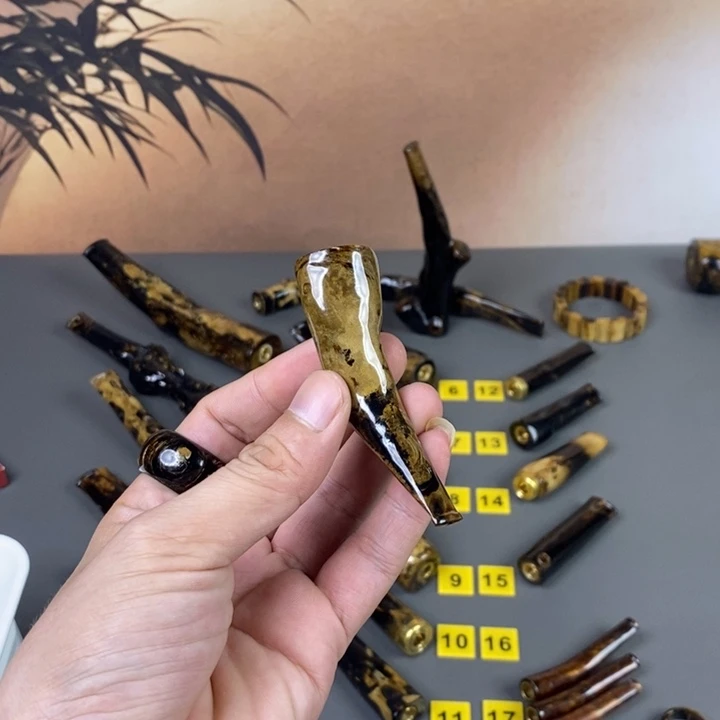 安南黄檀（紫檀柳）血柳烟嘴043