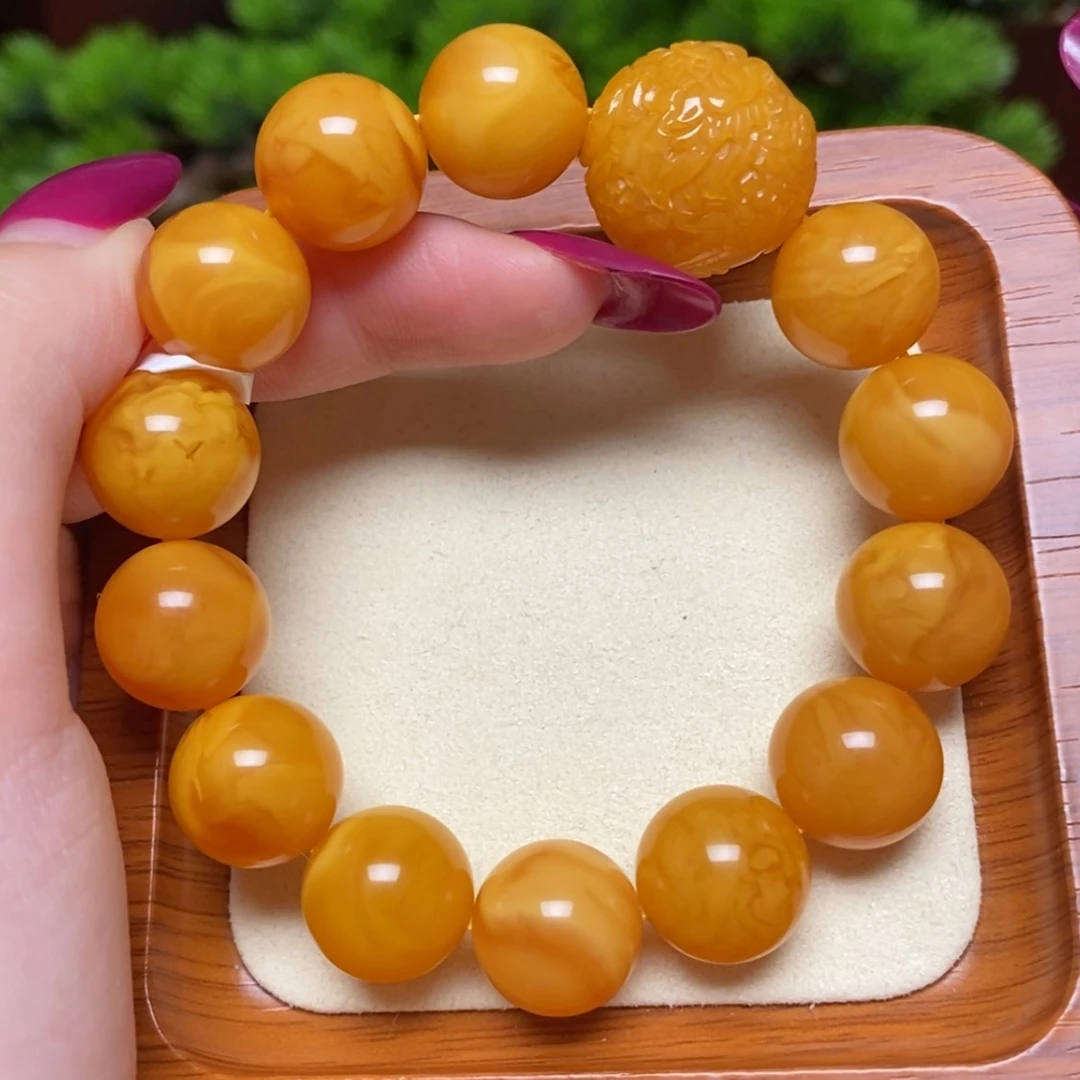 【闪购商品】蜜蜡颈饰未镶嵌手串