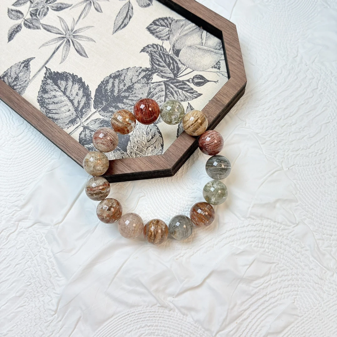 【君选原创】天然水晶千层幽灵男女款时尚手链手串多样性发一F065