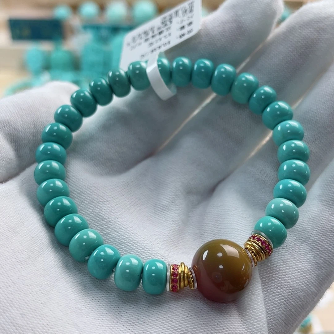 绿松石珠宝奇石未镶嵌