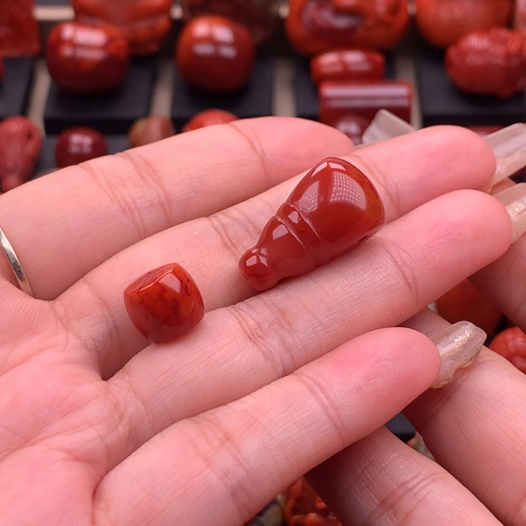 南红玛瑙南红川料配饰套装未镶嵌?****✨