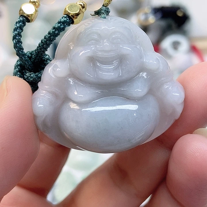 颈饰未镶嵌翡翠佛公