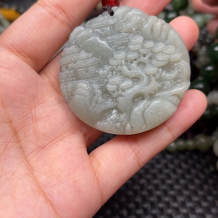 颈饰未镶嵌和田玉
