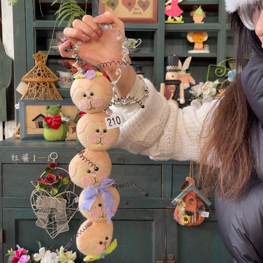 木质圣诞月福老货玩具默认微损