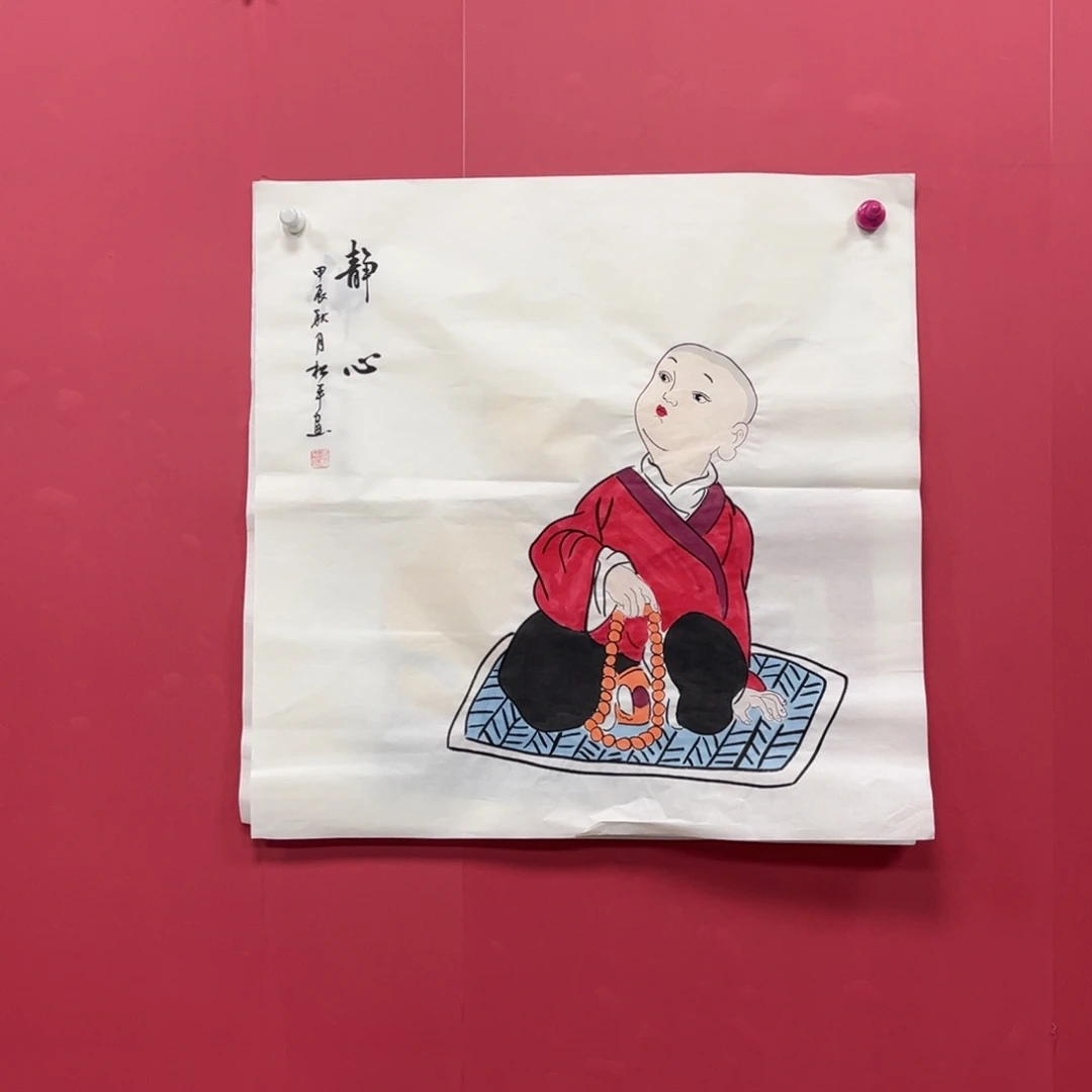 国画国画作品集一个由