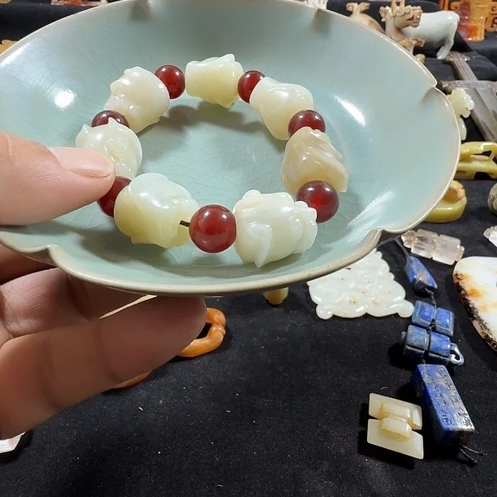 鉴***）摆件瓷玉1111111111