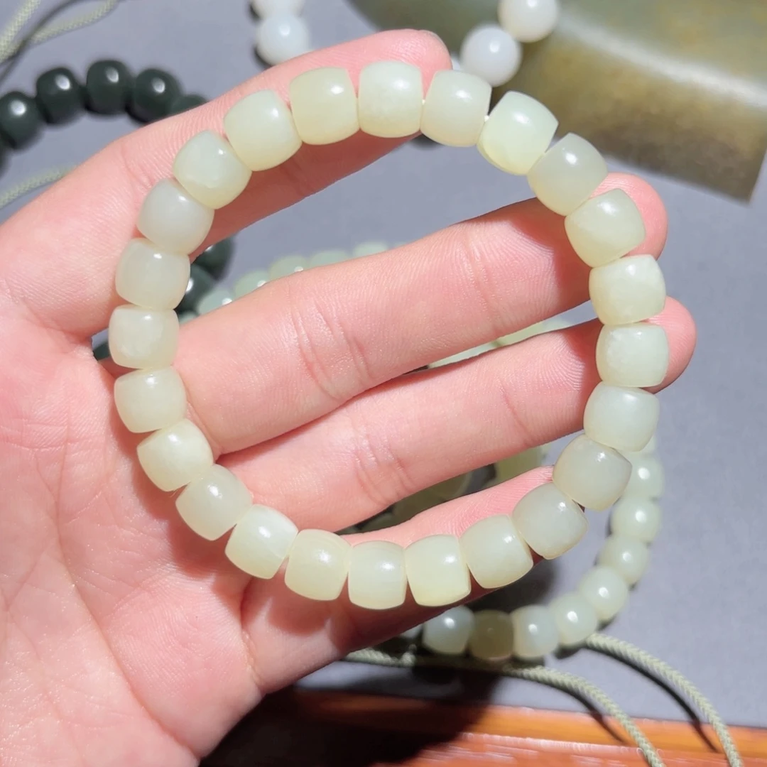 和田玉手链未镶嵌