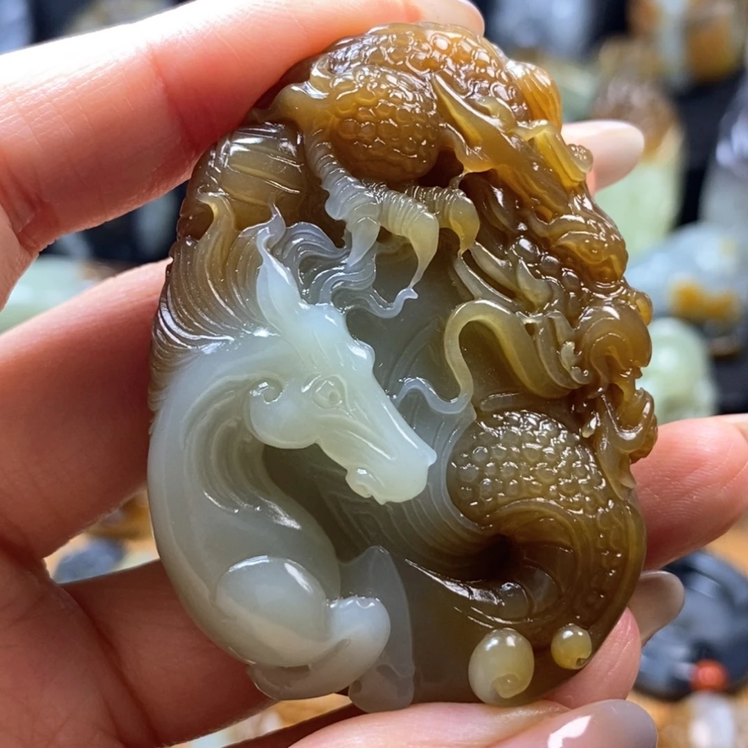 未镶嵌和田玉把件