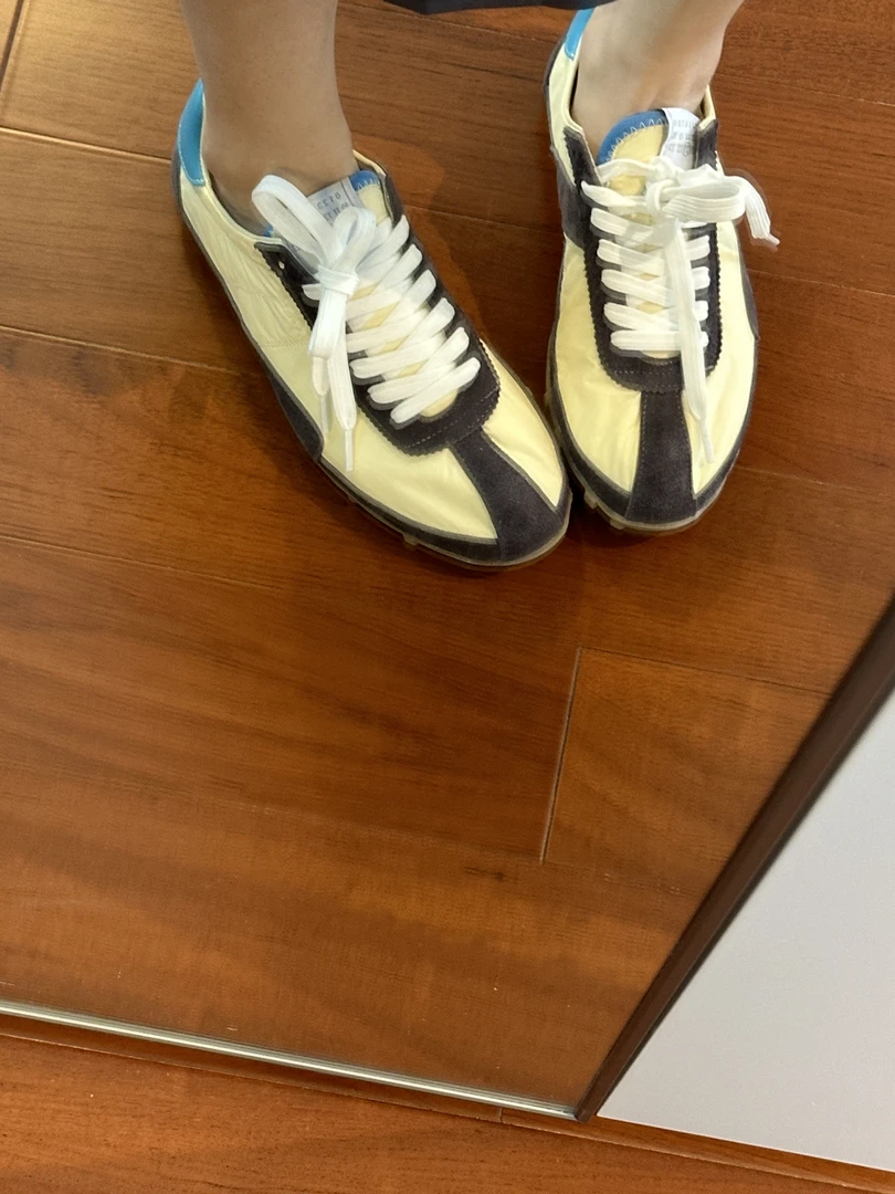 【ZHANGDAYUN】10141#【ins博主拼色德训鞋】