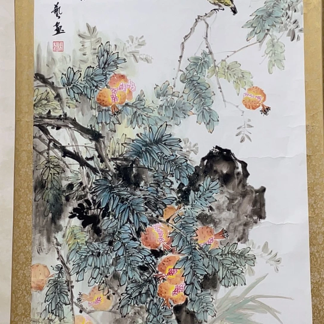 国画老师手笔手绘作品图N