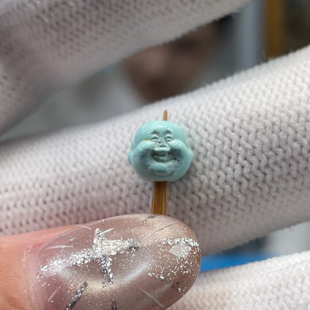 绿松石未镶嵌挂件