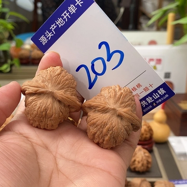 文玩核桃把件38全品血麒麟203号