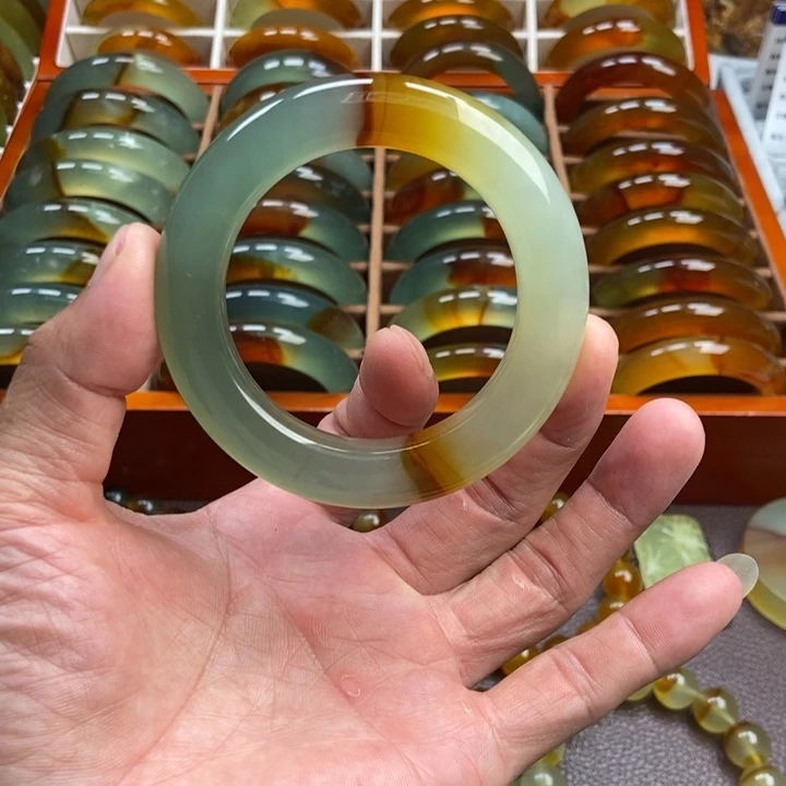 F***d未镶嵌蛇纹石玉手镯手串戒指吊坠