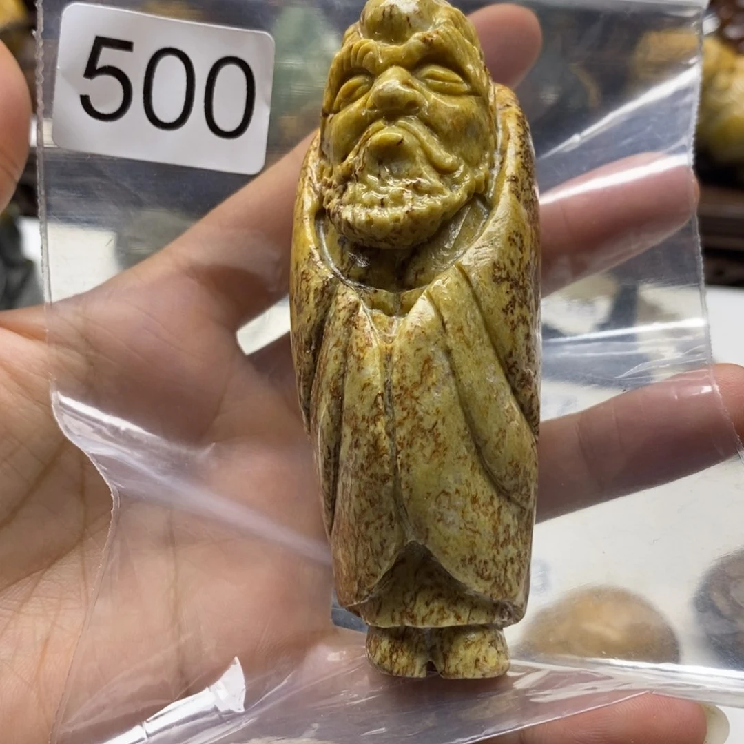 未镶嵌岫岩河磨玉（透闪石质玉）把件