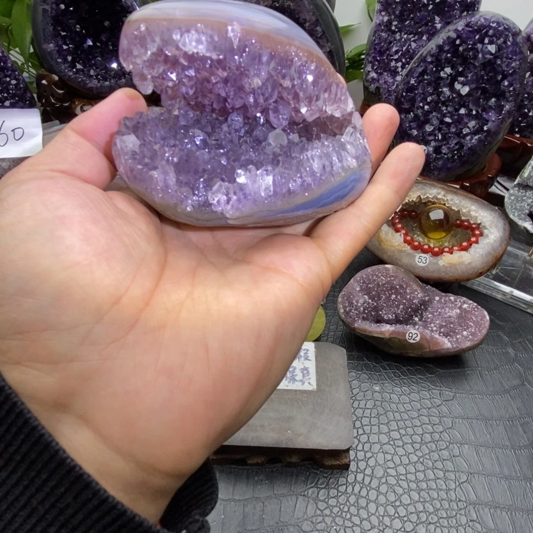 大型摆件（非配饰）紫晶未镶嵌