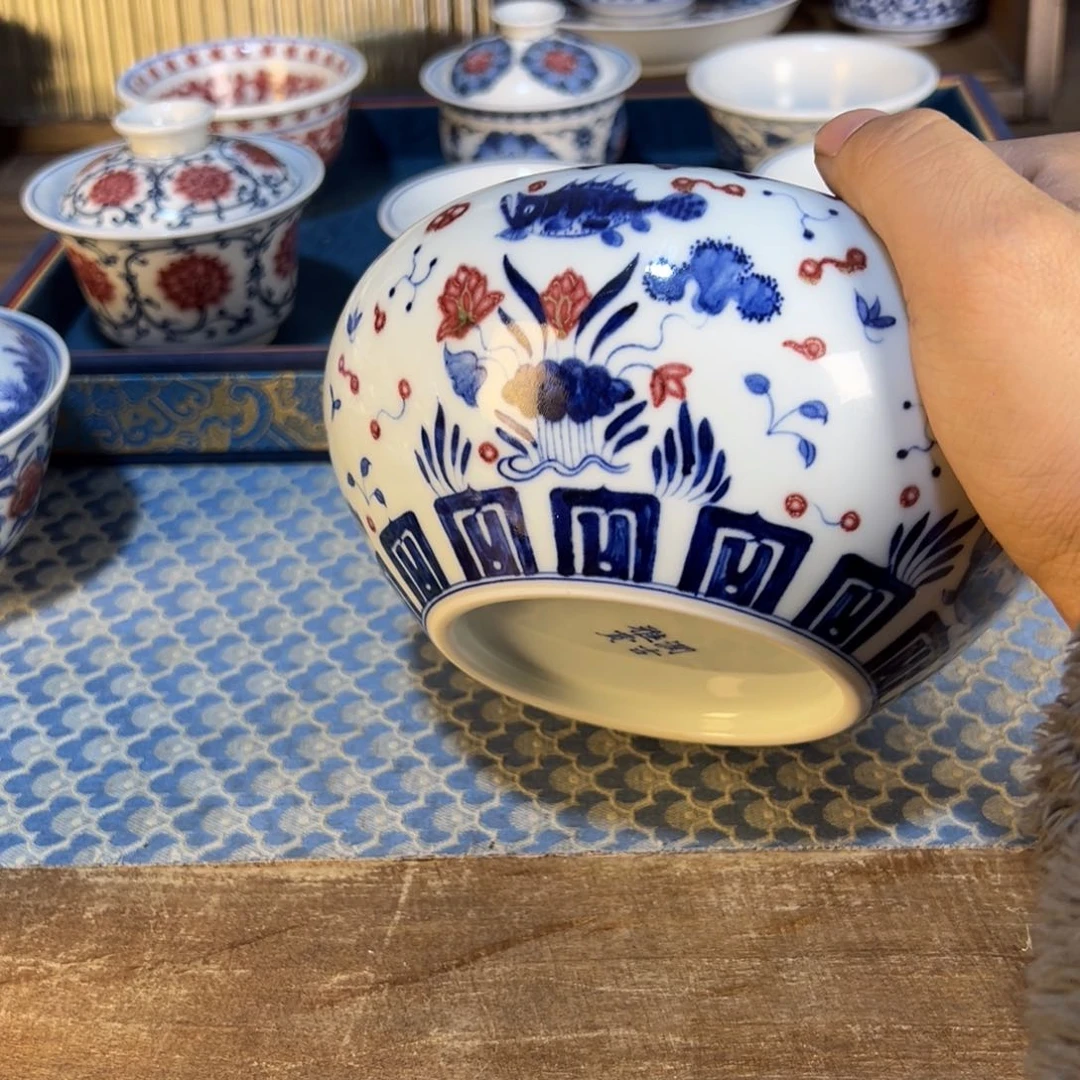 摆件景德镇手绘陶瓷作品