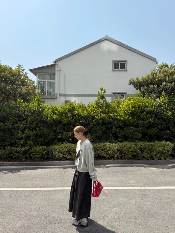 韩女卫衣超显瘦 薄款