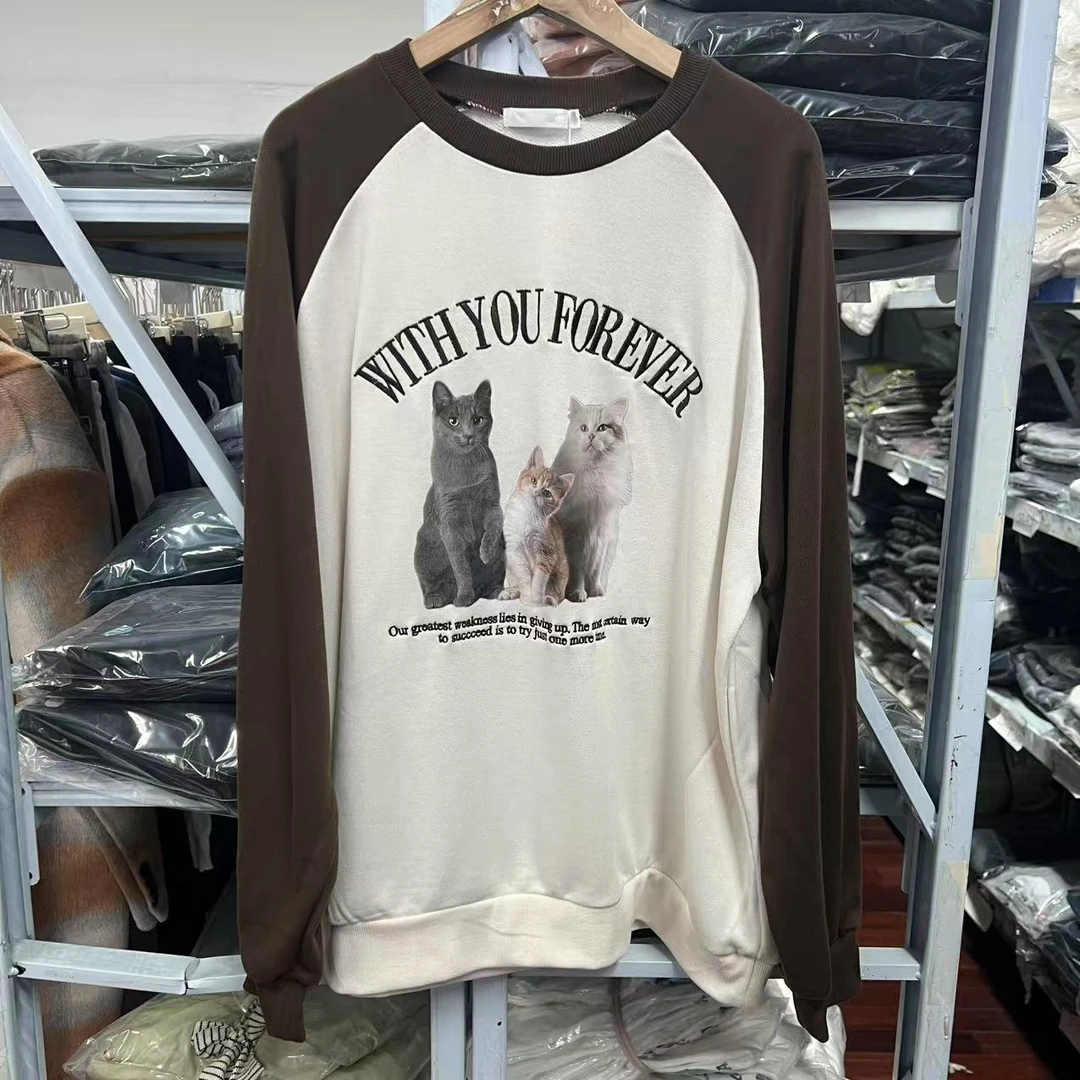 福惜 日单女士卫衣毛圈 5583