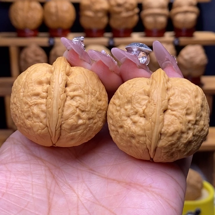 无***忧文玩核桃把件至尊罗汉8号38尺